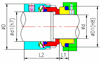 EagleBurgmann Type H7N O-ring Mechanical Seal